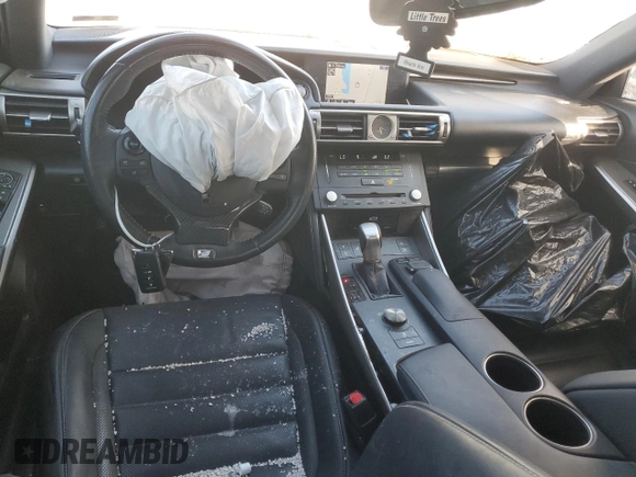 2015 Lexus IS 350 with VIN JTHCE1D25F5008637, listed as a Copart auction lot 87284284 with 95,713 mi miles and Salvage Title. Bid and sale history available at DreamBid. Image 8.