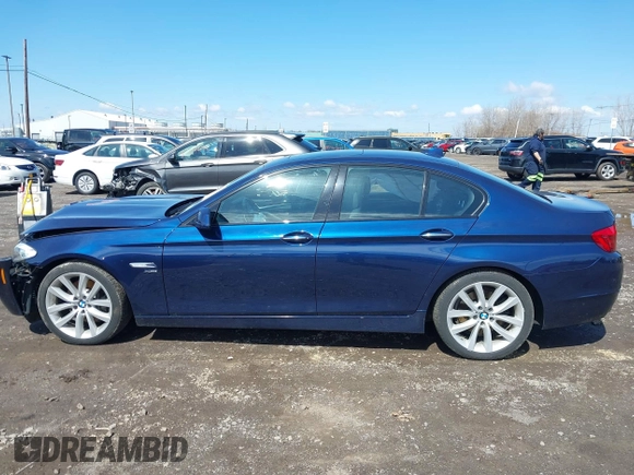 2012 BMW 5 Series 535i xDrive with VIN WBAFU7C57CDU57364, listed as a IAAI auction lot 41972047 with 150,000 mi miles. Bid and sale history available at carsss.com. Image 14.