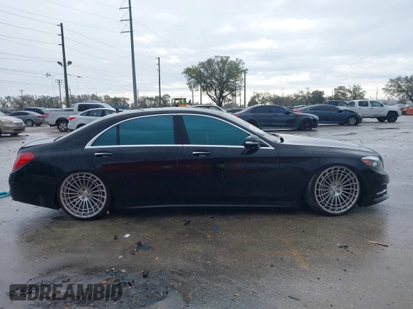 2015 Mercedes-Benz S-Class S 550 with VIN WDDUG8CB0FA162325, listed as a IAAI auction lot 41643485 with 114,766 mi miles. Bid and sale history available at carsss.com. Image 13.