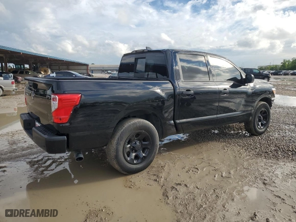 2023 Nissan Titan SV with VIN 1N6AA1EE7PN110646, listed as a Copart auction lot 51107665 with 31,572 mi miles and Salvage Title. Bid and sale history available at carsss.com. Image 3.