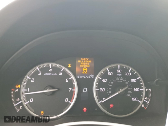 2014 Acura RDX with VIN 5J8TB3H36EL005590, listed as a Copart auction lot 61861225 with 72,678 mi miles and Clean title. Bid and sale history available at DreamBid. Image 9.