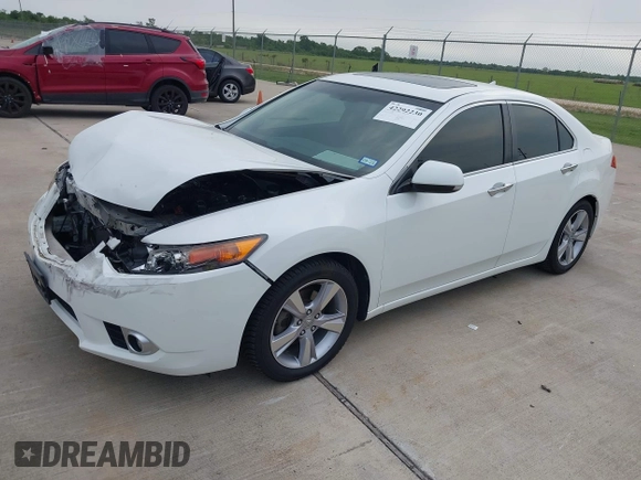 2013 Acura TSX with VIN JH4CU2F45DC009836, listed as a IAAI auction lot 42292230 with 104,054 mi miles and . Bid and sale history available at DreamBid. Image 2.