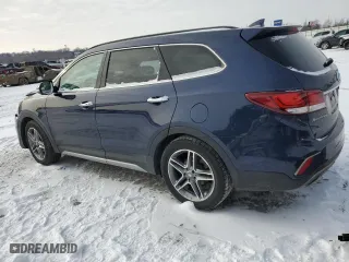 2017 Hyundai Santa Fe Limited Ultimate with VIN KM8SRDHFXHU175080, listed as a Copart auction lot 45749745 with 140,956 mi miles and Salvage Title. Bid and sale history available at carsss.com. Image 2.