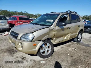 2005 Hyundai Tucson GL with VIN KM8JM12B45U123972, listed as a Copart auction lot 84091064 with 267,700 mi miles and Salvage Title. Bid and sale history available at carsss.com. Image 1.