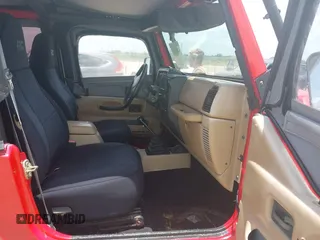 1999 Jeep Wrangler SE with VIN 1J4FY29P8XP464616, listed as a IAAI auction lot 42538529 with 126,497 mi miles and . Bid and sale history available at DreamBid. Image 5.