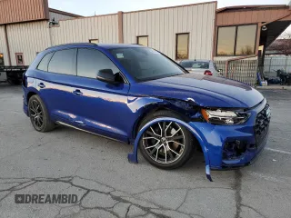 2021 Audi SQ5 Premium Plus with VIN WA1B4BFY4M2096922, listed as a Copart auction lot 82968884 with 37,265 mi miles and Salvage Title. Bid and sale history available at DreamBid. Image 4.