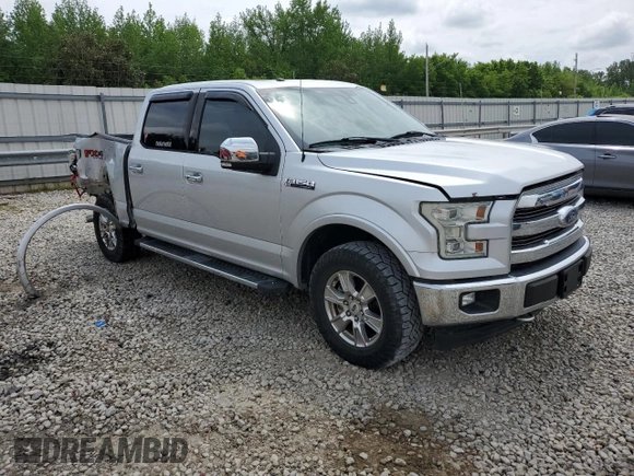2017 Ford F-150 XL with VIN 1FTEW1EF5HKC39700, listed as a Copart auction lot 54254365 with 120,958 mi miles and Salvage title. Bid and sale history available at DreamBid. Image 4.
