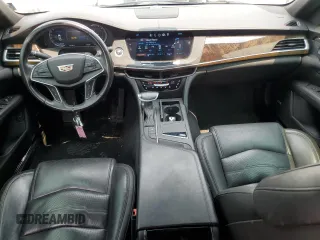2017 Cadillac CT6 Premium Luxury AWD with VIN 1G6KF5RS4HU140696, listed as a Copart auction lot 59278895 with 131,703 mi miles and Salvage title. Bid and sale history available at DreamBid. Image 8.