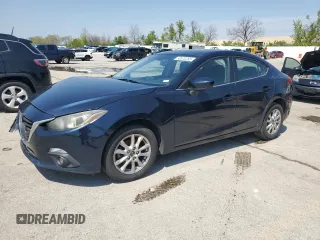 2016 Mazda 3 i Touring with VIN JM1BM1W72G1345350, listed as a Copart auction lot 53570255 with 167,527 mi miles and Salvage Title. Bid and sale history available at DreamBid. Image 1.