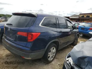 2016 Honda Pilot LX with VIN 5FNYF5H10GB040358, listed as a Copart auction lot 62229744 with Not Provided miles and Non Repairable. Bid and sale history available at DreamBid. Image 3.