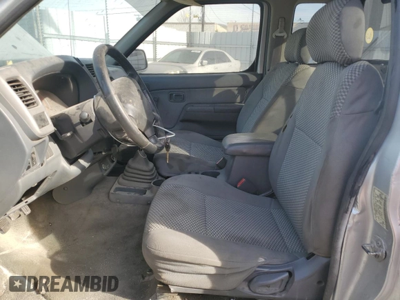 2001 Nissan Frontier SE Desert Runner with VIN 1N6ED26T11C345641, listed as a Copart auction lot 85855154 with 227,928 mi miles and Salvage title. Bid and sale history available at DreamBid. Image 7.