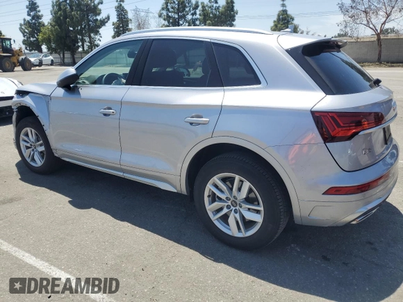 2024 Audi Q5 S line Premium z VIN WA1GAAFY5R2067008, wystawiony jako Copart lot #57522215 z przebiegiem 10 233 mil mil oraz Szkoda całkowita • Salvage title. Historia ofert i sprzedaży dostępna na DreamBid. Obrazek 2.