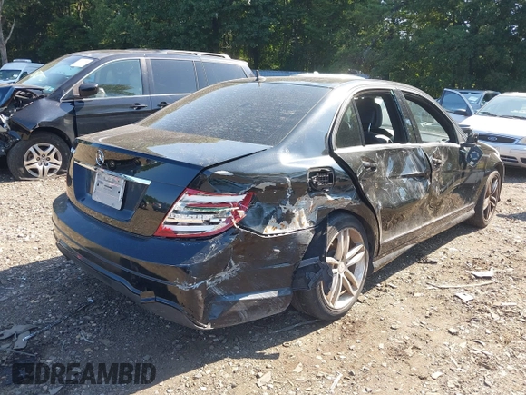 2014 Mercedes-Benz C 250 Sport with VIN WDDGF4HBXER303757, listed as a IAAI auction lot 42739717 with 110,738 mi miles and . Bid and sale history available at DreamBid. Image 4.