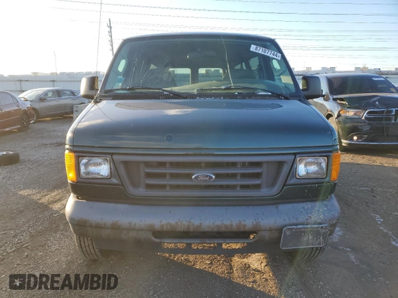 2007 Ford Econoline Passenger XL with VIN 1FBNE31L17DB00911, listed as a Copart auction lot 87107744 with 251,189 mi miles and Clean Title. Bid and sale history available at carsss.com. Image 5.