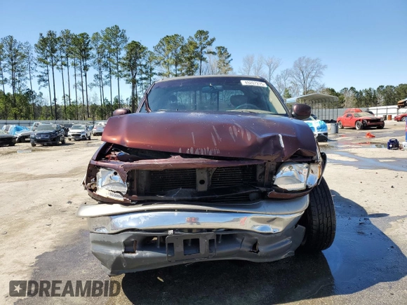 2001 Ford F-150 XL with VIN 1FTRX17W51NA89507, listed as a Copart auction lot 49207275 with Not provided miles and Salvage title. Bid and sale history available at DreamBid. Image 5.