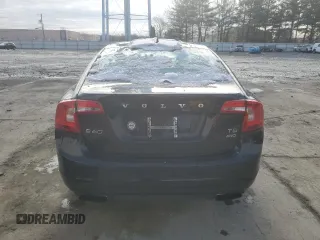 2016 Volvo S60 T5 Premier with VIN YV1612TK5G2398069, listed as a Copart auction lot 44574905 with 59,268 mi miles and Salvage Title. Bid and sale history available at carsss.com. Image 6.
