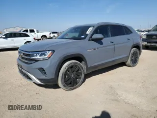 2022 Volkswagen Atlas SE z VIN 1V2JC2CA4NC222945, wystawiony jako Copart lot #75046524 z przebiegiem 71 545 mil mil oraz Czysty tytuł • Clean title. Historia ofert i sprzedaży dostępna na DreamBid. Obrazek 1.