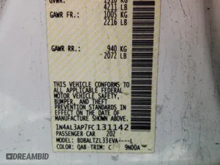 2015 Nissan Altima 2.5 SV with VIN 1N4AL3AP7FC131142, listed as a Copart auction lot 53707845 with 236,238 mi miles and Salvage Title. Bid and sale history available at carsss.com. Image 12.