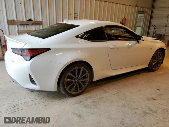 2021 Lexus RC 350 F Sport z VIN JTHGZ5DC7M5011168, wystawiony jako Copart lot #51616335 z przebiegiem 36 673 mil mil oraz Szkody całkowita. Historia ofert i sprzedaży dostępna na DreamBid. Obrazek 3.