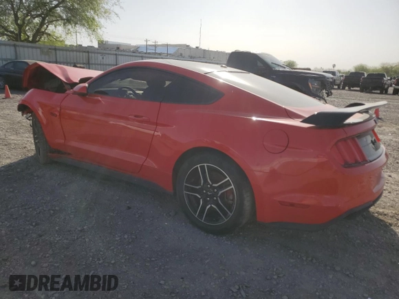 2018 Ford Mustang GT with VIN 1FA6P8CF6J5146398, listed as a Copart auction lot 47990095 with 69,463 mi miles and Salvage title. Bid and sale history available at DreamBid. Image 2.