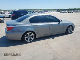 2010 BMW 5 Series 528i with VIN WBANU5C56AC460792, listed as a Copart auction lot 52634305 with Not Provided miles and Salvage Title. Bid and sale history available at carsss.com. Image 3.