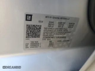 2018 Chevrolet Suburban LT with VIN 1GNSKHKC3JR264651, listed as a Copart auction lot 49766885 with 0 mi miles and Salvage Title. Bid and sale history available at carsss.com. Image 13.