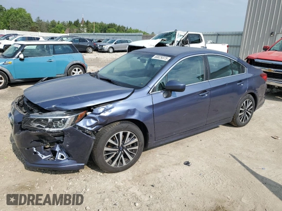 2018 Subaru Legacy Premium with VIN 4S3BNAC69J3006945, listed as a Copart auction lot 60029375 with 64,752 mi miles and Clean title. Bid and sale history available at DreamBid. Image 1.