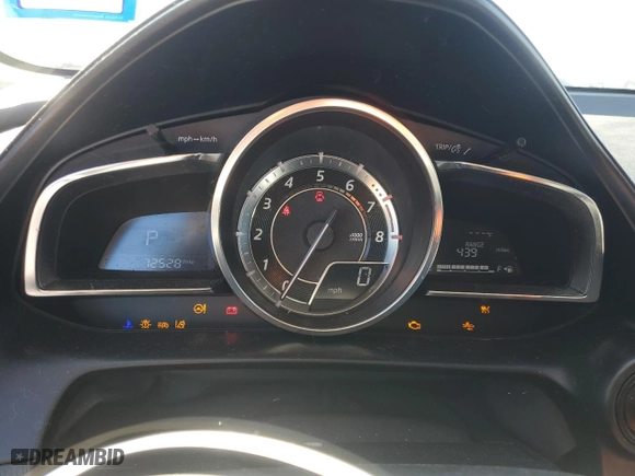 2017 Mazda CX-3 Grand Touring with VIN JM1DKFD77H0156571, listed as a Copart auction lot 47561835 with 72,528 mi miles and Salvage Title. Bid and sale history available at carsss.com. Image 9.