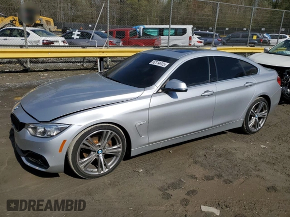 2016 BMW 4 Series 428i with VIN WBA4A9C58GGL89883, listed as a Copart auction lot 52114415 with 132,796 mi miles and Salvage Title. Bid and sale history available at carsss.com. Image 1.