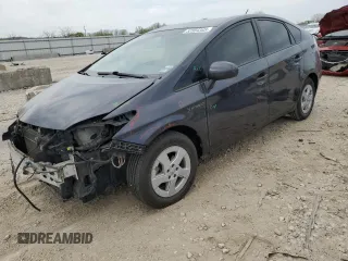 2011 Toyota Prius I with VIN JTDKN3DU9B1470078, listed as a Copart auction lot 52584365 with 279,784 mi miles and Salvage Title. Bid and sale history available at carsss.com. Image 1.