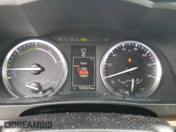 2016 Toyota Highlander Hybrid Limited with VIN 5TDDCRFH1GS015365, listed as a Copart auction lot 79511534 with 183,024 mi miles and Salvage Title. Bid and sale history available at carsss.com. Image 9.