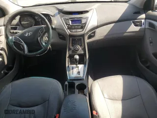2013 Hyundai Elantra GLS with VIN 5NPDH4AE1DH297221, listed as a Copart auction lot 48700445 with 121,720 mi miles and Salvage Title. Bid and sale history available at carsss.com. Image 8.