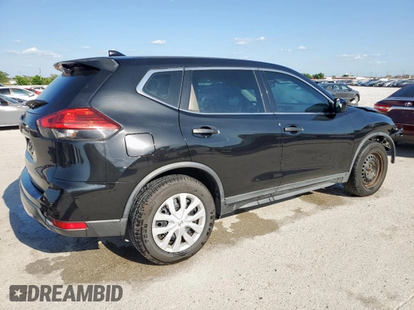 2017 Nissan Rogue S with VIN KNMAT2MT7HP540511, listed as a Copart auction lot 53996745 with 148,306 mi miles and Salvage Title. Bid and sale history available at carsss.com. Image 3.