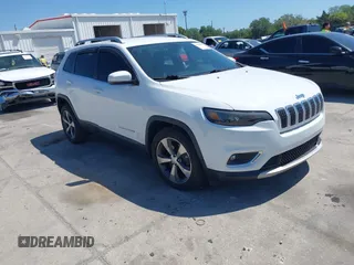 2019 Jeep Cherokee Limited z VIN 1C4PJLDBXKD488264, wystawiony jako IAAI lot #42053873 z przebiegiem 57 529 mil mil oraz . Historia ofert i sprzedaży dostępna na DreamBid. Obrazek 1.