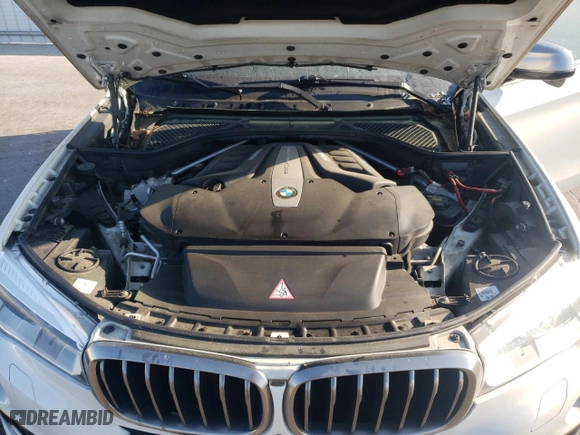 2015 BMW X6 xDrive50i with VIN 5UXKU6C56F0R33500, listed as a Copart auction lot 53286955 with 0 mi miles and Clean Title. Bid and sale history available at carsss.com. Image 12.