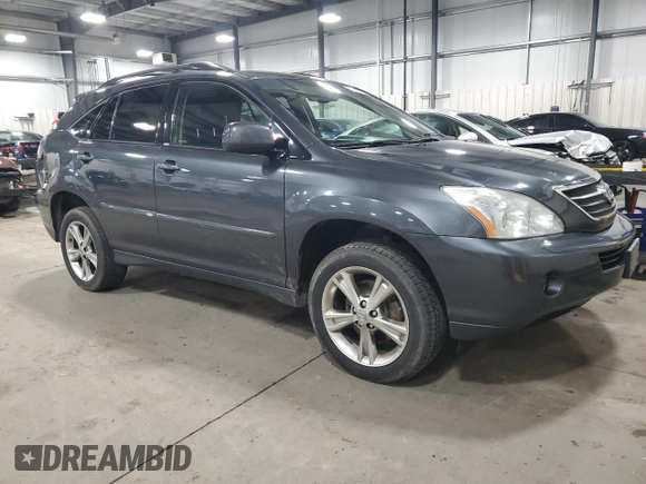 2006 Lexus RX 400h with VIN JTJHW31U560044053, listed as a Copart auction lot 51606245 with 175,359 mi miles and Salvage Title. Bid and sale history available at DreamBid. Image 4.