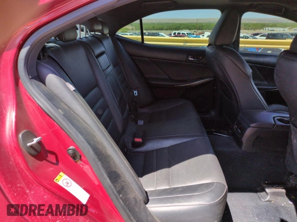 2014 Lexus IS 250 z VIN JTHBF1D24E5005476, wystawiony jako Copart lot #54447055 z przebiegiem 132 474 mil mil oraz Szkoda całkowita • Salvage title. Historia ofert i sprzedaży dostępna na DreamBid. Obrazek 10.