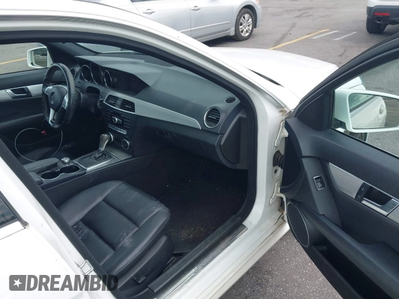 2013 Mercedes-Benz C 300 Sport with VIN WDDGF8AB8DR287316, listed as a IAAI auction lot 42645992 with 156,974 mi miles and . Bid and sale history available at DreamBid. Image 5.