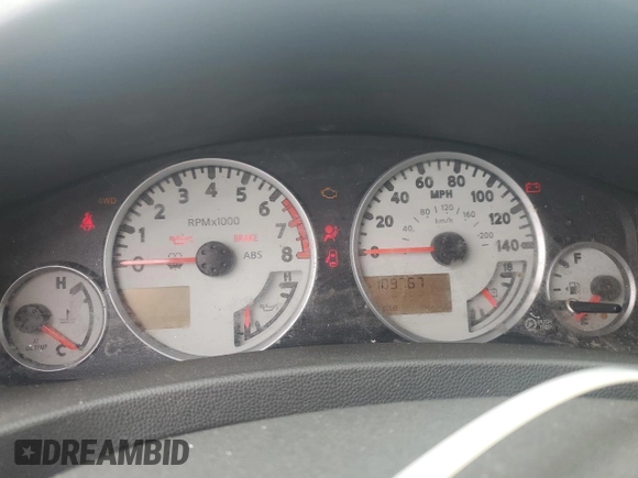 2012 Nissan Frontier SV with VIN 1N6AD0EV3CC412961, listed as a Copart auction lot 65332605 with 109,767 mi miles and Salvage title. Bid and sale history available at DreamBid. Image 9.