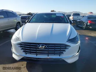 2021 Hyundai Sonata Hybrid SEL with VIN KMHL34JJ0MA024040, listed as a IAAI auction lot 41597221 with 54,891 mi miles. Bid and sale history available at carsss.com. Image 13.