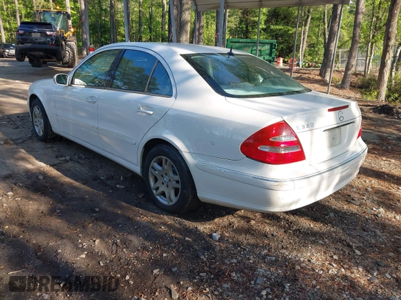 2003 Mercedes-Benz E 320 with VIN WDBUF65JX3A164728, listed as a IAAI auction lot 42099241 with 132,505 mi miles and . Bid and sale history available at DreamBid. Image 3.