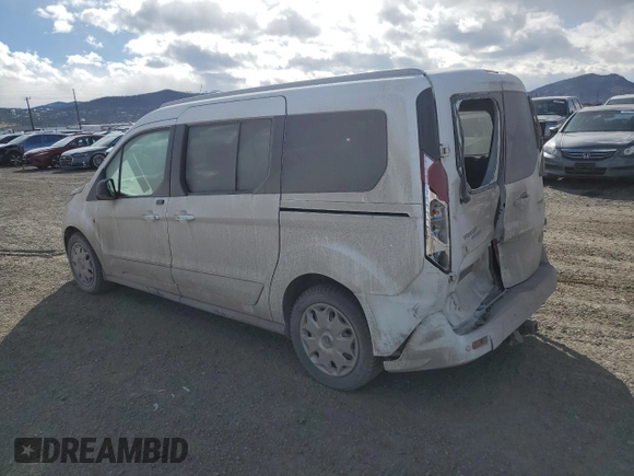 2015 Ford Transit Connect XLT z VIN NM0GS9F70F1194675, wystawiony jako Copart lot #49345235 z przebiegiem 99 228 mil mil oraz Szkoda całkowita • Salvage title. Historia ofert i sprzedaży dostępna na DreamBid. Obrazek 2.
