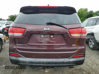 2017 Kia Sorento LX with VIN 5XYPGDA32HG261498, listed as a Copart auction lot 58958185 with 129,744 mi miles and Clean title. Bid and sale history available at DreamBid. Image 6.
