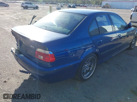 2002 BMW M5 z VIN WBSDE93452CF91641, wystawiony jako IAAI lot #41729177 z przebiegiem 139 360 mil mil oraz . Historia ofert i sprzedaży dostępna na DreamBid. Obrazek 4.
