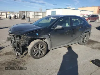 2020 Lexus UX 200 F Sport with VIN JTHE3JBH7L2029444, listed as a Copart auction lot 42803025 with 60,296 mi miles and Salvage Title. Bid and sale history available at DreamBid. Image 1.