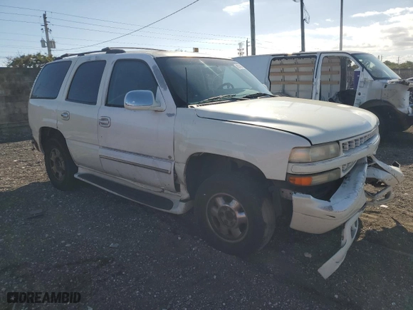 2002 Chevrolet Tahoe LT with VIN 1GNEC13Z72R277702, listed as a Copart auction lot 88243555 with 0 mi miles and Salvage Title. Bid and sale history available at carsss.com. Image 4.