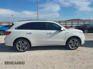 2017 Acura MDX Sport Hybrid w/Advance Pkg with VIN 5FRYD7H72HB001549, listed as a IAAI auction lot 41279343 with 80,135 mi miles. Bid and sale history available at carsss.com. Image 14.