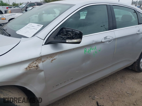 2014 Chevrolet Impala LT with VIN 2G1125S33E9101056, listed as a IAAI auction lot 41877161 with 130,757 mi miles and . Bid and sale history available at DreamBid. Image 18.