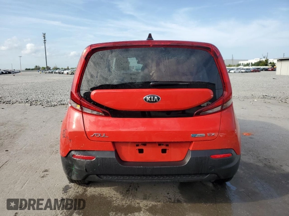 2020 Kia Soul EX with VIN KNDJ33AU2L7008532, listed as a Copart auction lot 54302775 with 40,033 mi miles and Salvage Title. Bid and sale history available at carsss.com. Image 6.