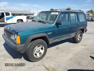 1996 Jeep Cherokee Sport with VIN 1J4FJ68S3TL257912, listed as a Copart auction lot 77109634 with 53,841 mi miles and Clean Title. Bid and sale history available at carsss.com. Image 1.